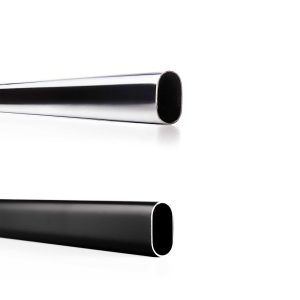 STAINLESS STEEL OVAL TUBE WARDROBE RAIL
