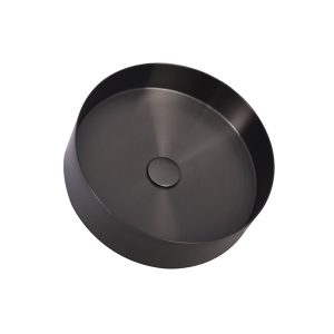 NANO BLK S/S CYLINDRICAL SINK