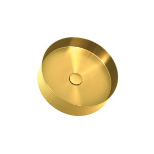 NANO GOLD S/S MEDIUM CYLINDRICAL SINK